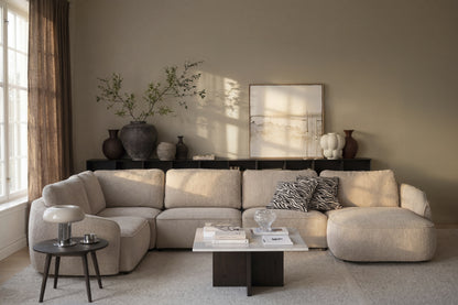 Norris Corner Sofa 2+4-Seater with Right Chaise – Light Beige