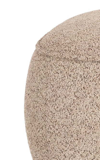 Norris Footstool – Light Beige