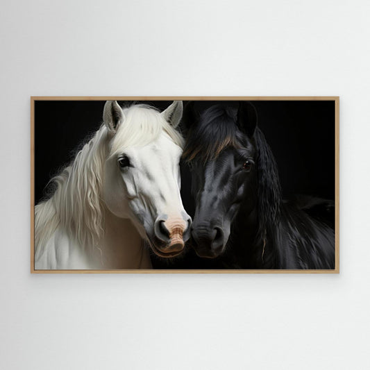 Horses 0000 P Horse Friends 2 by Bilge Paksoylu