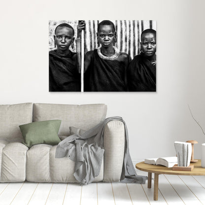 Suri Tribe Women - Ethiopia by Joxe Inazio Kuesta Garmendia