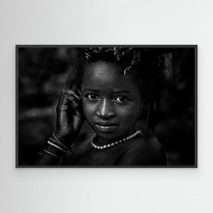 Girl from Benin by Joxe Inazio Kuesta Garmendia