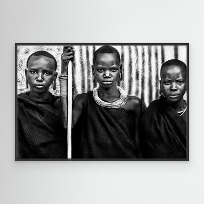 Suri Tribe Women - Ethiopia by Joxe Inazio Kuesta Garmendia