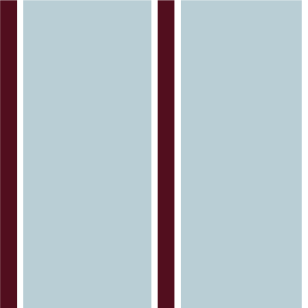 Maya Stripes Wide Blue Wallpaper