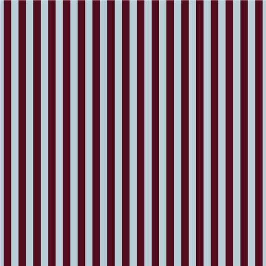Maya Stripes Brown Blue Wallpaper