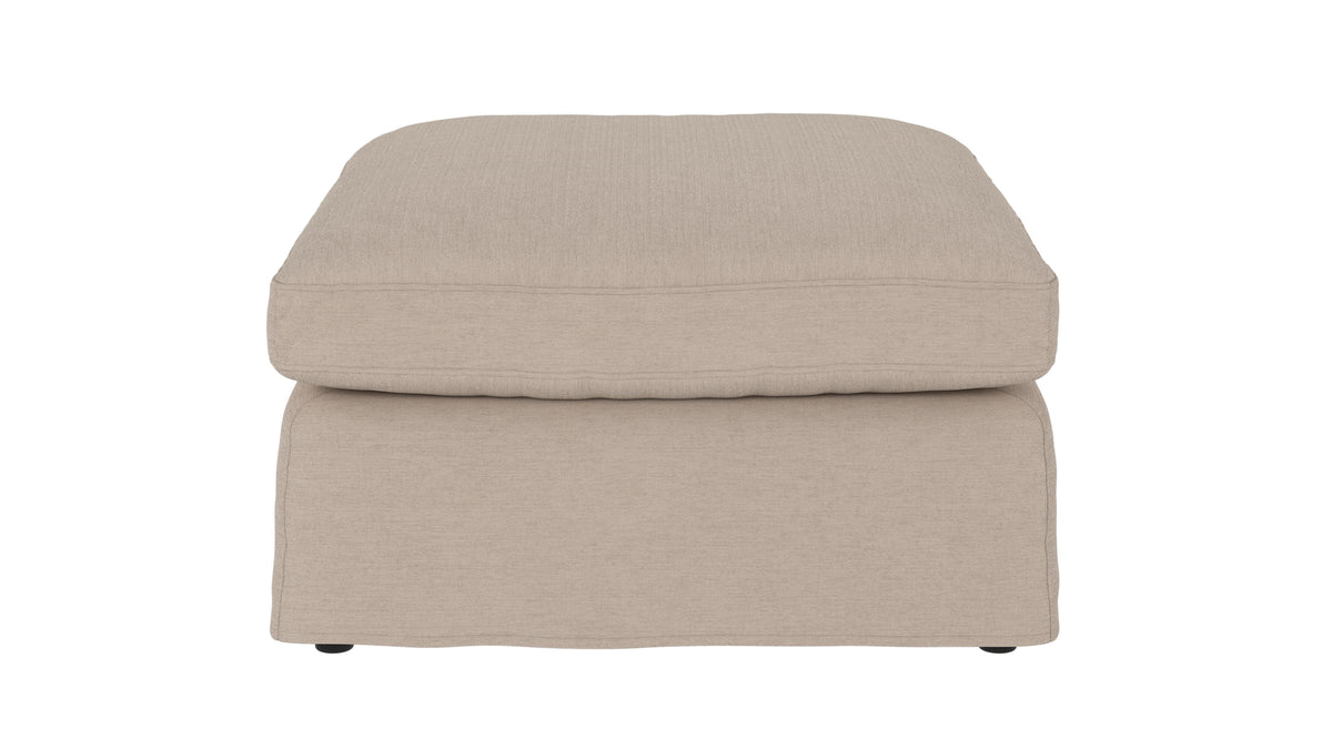 Peyton Footstool – Beige