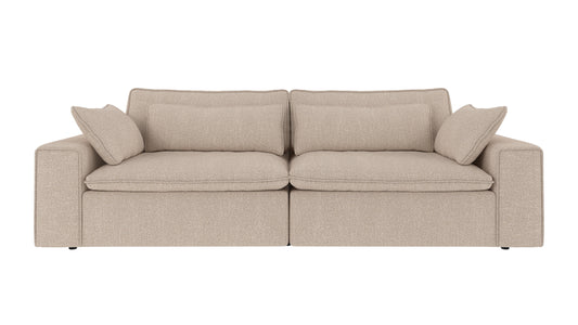 Rawlins Maxi 3-Seater Sofa – Light Beige