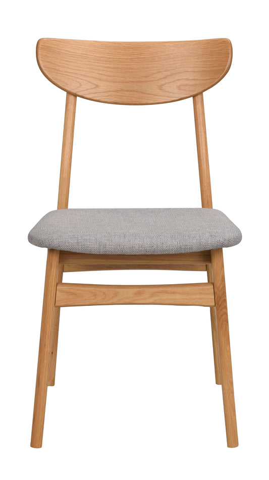 RODHAM Set of 2 Chairs Stock – oak/light grey