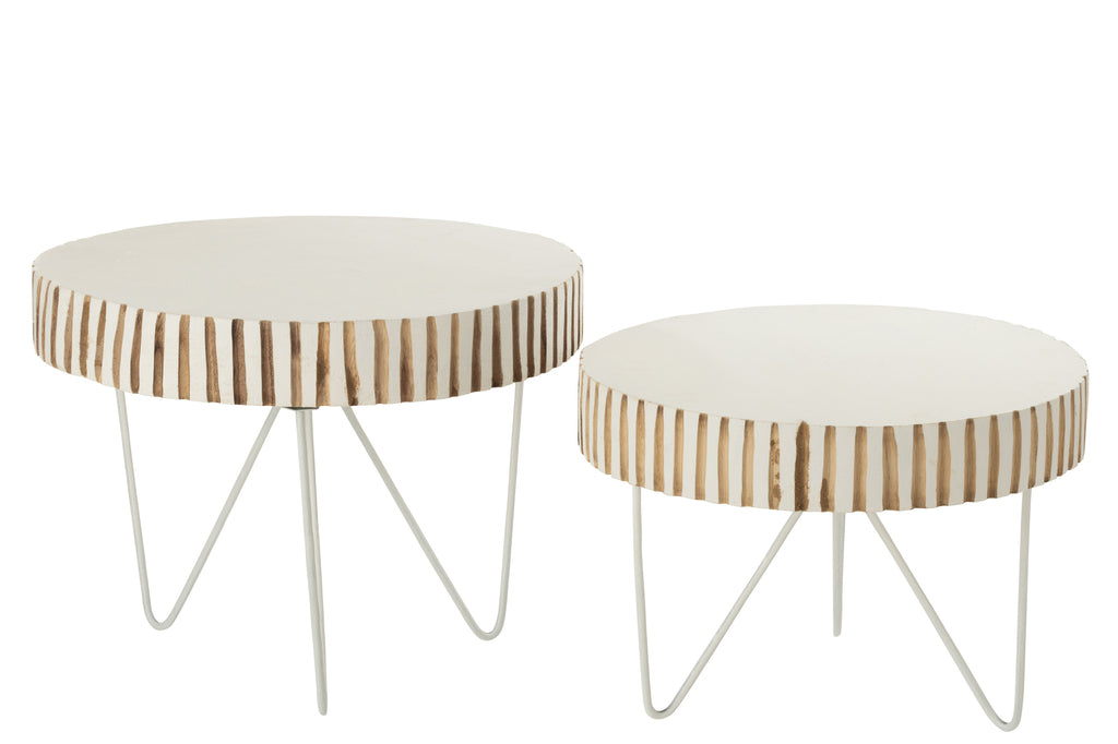 Ying Set of 2 Side Tables