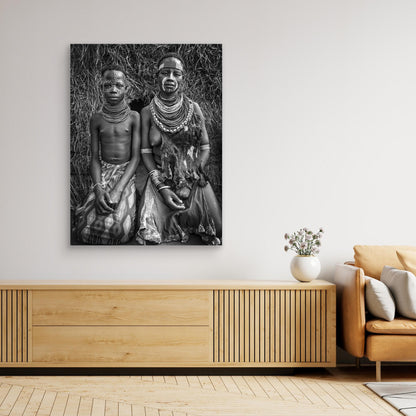 Two karo tribe girls (Omo Valley-Ethiopia) by Joxe Inazio Kuesta Garmendia