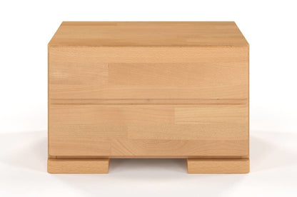 SANDEMO Beech Bedside Cabinet