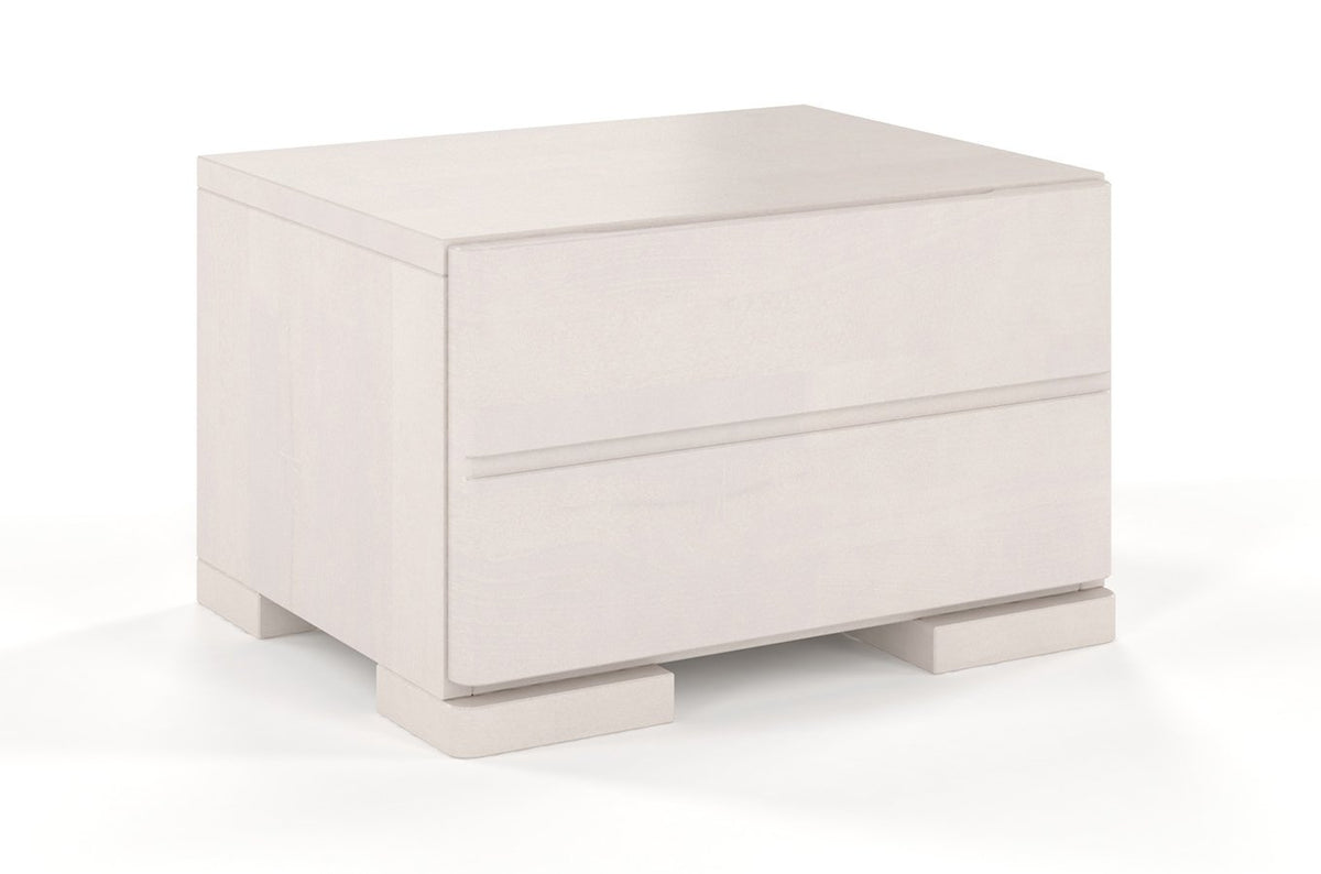 SANDEMO Beech Bedside Cabinet
