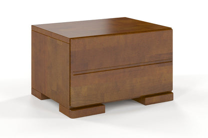 SANDEMO Beech Bedside Cabinet