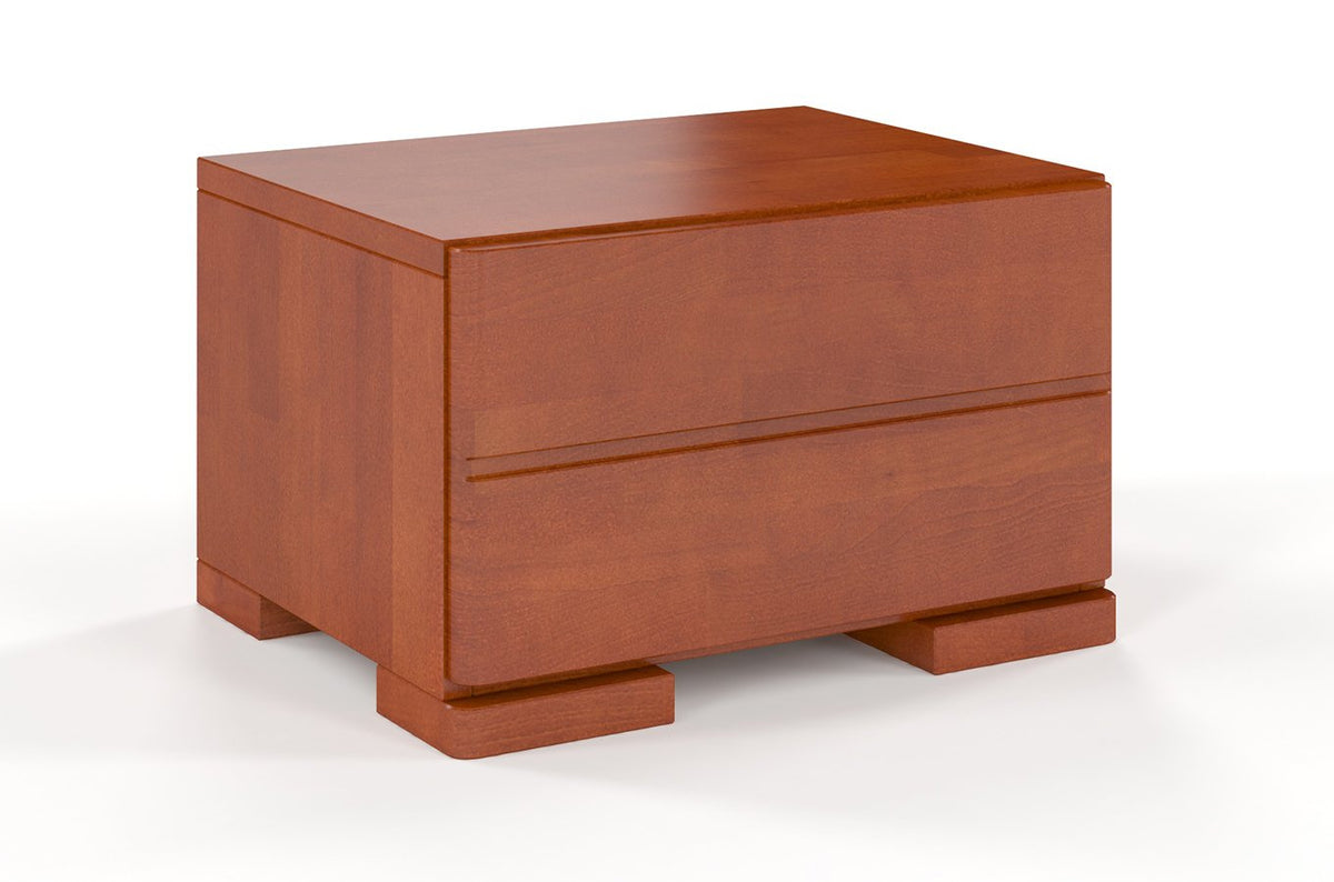 SANDEMO Beech Bedside Cabinet