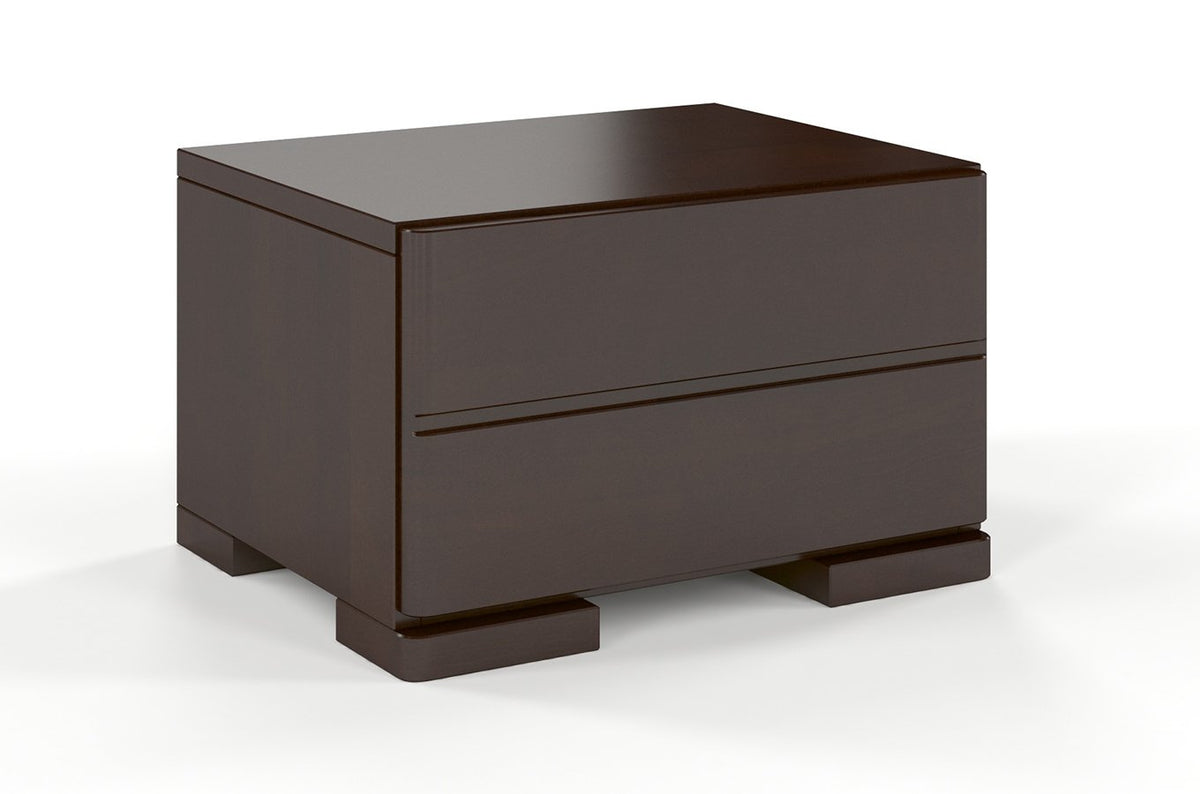 SANDEMO Beech Bedside Cabinet