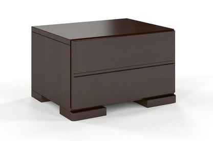 SANDEMO Beech Bedside Cabinet