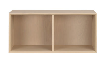 Scottsdale Wall Shelf 2-Cube – Whitewash Oak