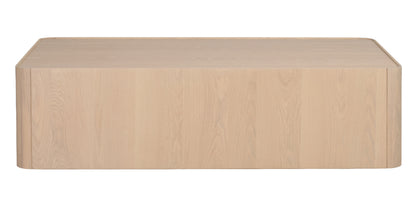Seabrook Coffee Table 130 x 75 cm – Whitewashed Oak