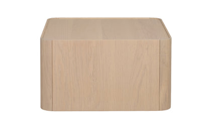 Seabrook Coffee Table 60 x 60 cm – Whitewashed Oak