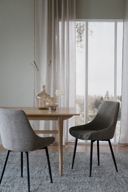 SIERRA Fabric Set of 2 Chairs – room setting