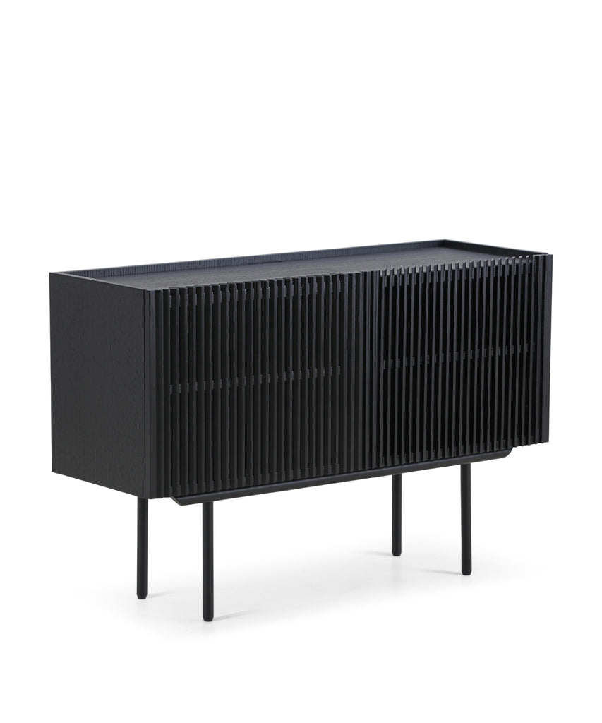 Louvre Black Small Sideboard 75CM