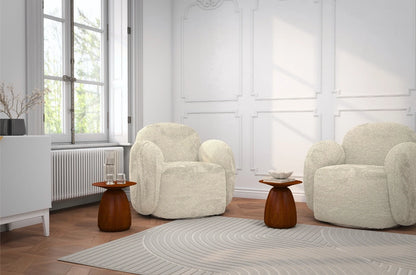 BAOBAB 34 Beech Side Table