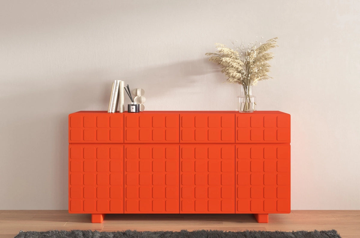CUBO LONG Chest of Drawers 169CM with 3D Fronts