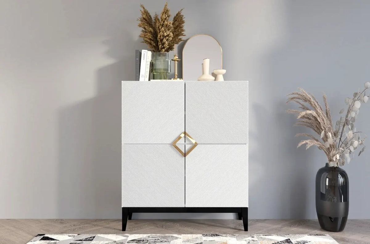 DEMI HIGH Chest 100CM with 4 Doors