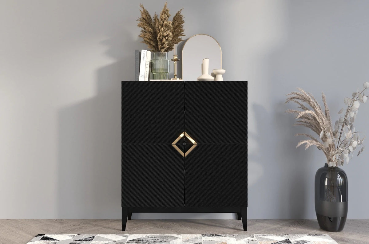 DEMI HIGH Chest 100CM with 4 Doors