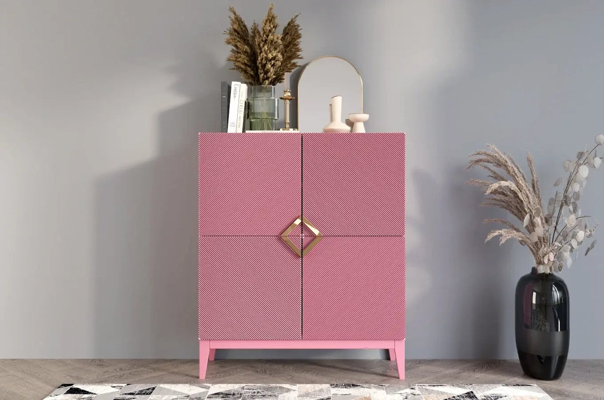 DEMI HIGH Chest 100CM with 4 Doors