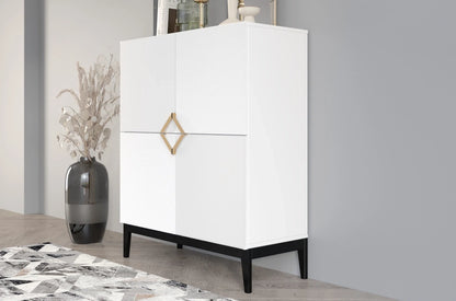 DEMI HIGH Chest 100CM with 4 Doors