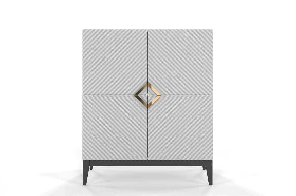 DEMI HIGH Chest 100CM with 4 Doors