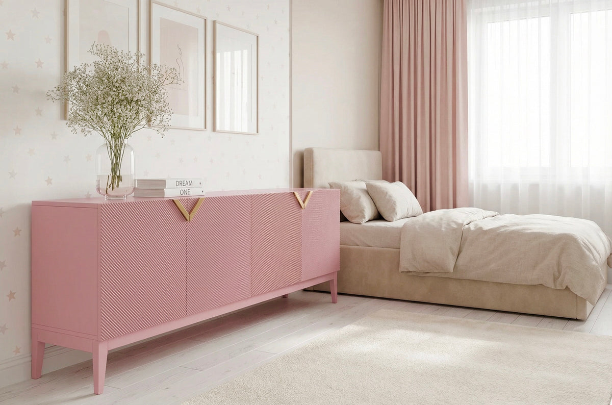 DEMI LONG Chest 200CM with 4 Doors