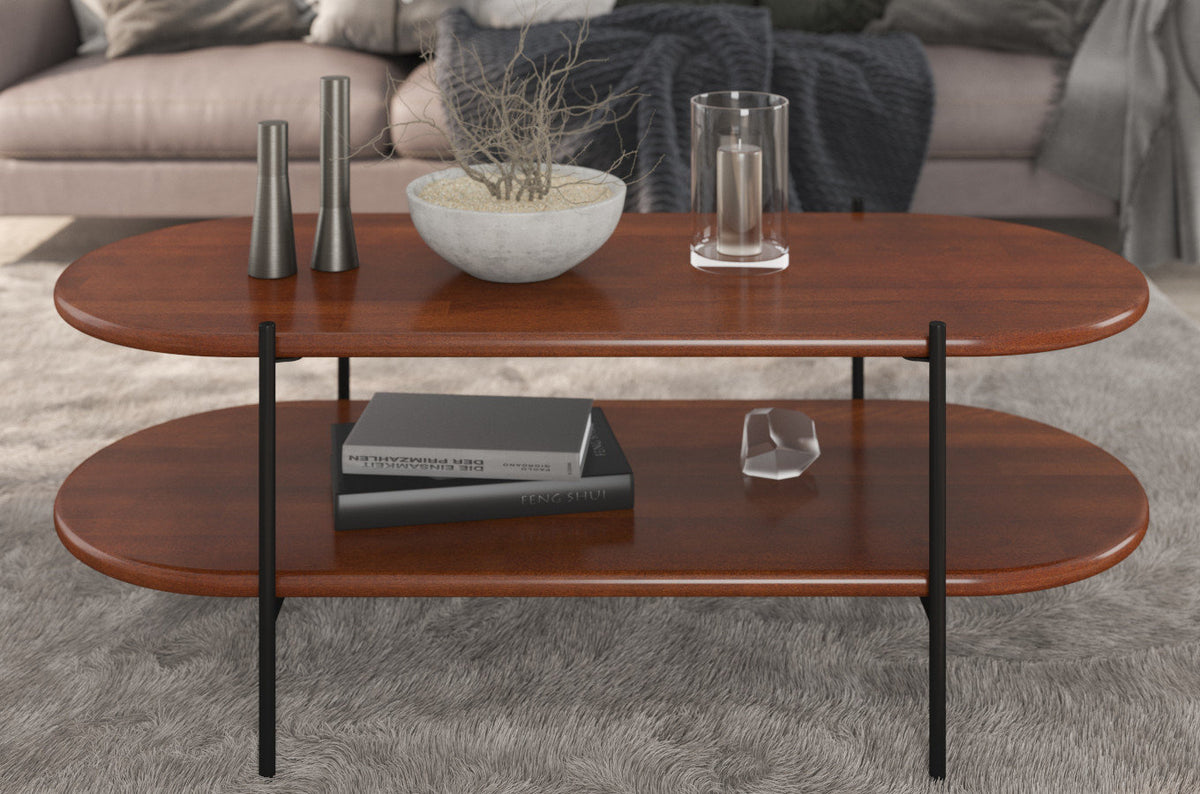 DOTA Beech Coffee Table 120CM Walnut