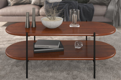 DOTA Beech Coffee Table 120CM Walnut