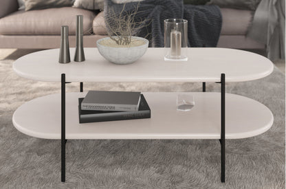 DOTA Beech Coffee Table 120CM White