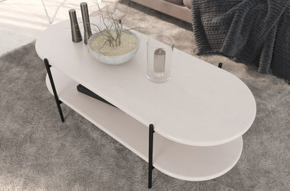 DOTA Beech Coffee Table 120CM White