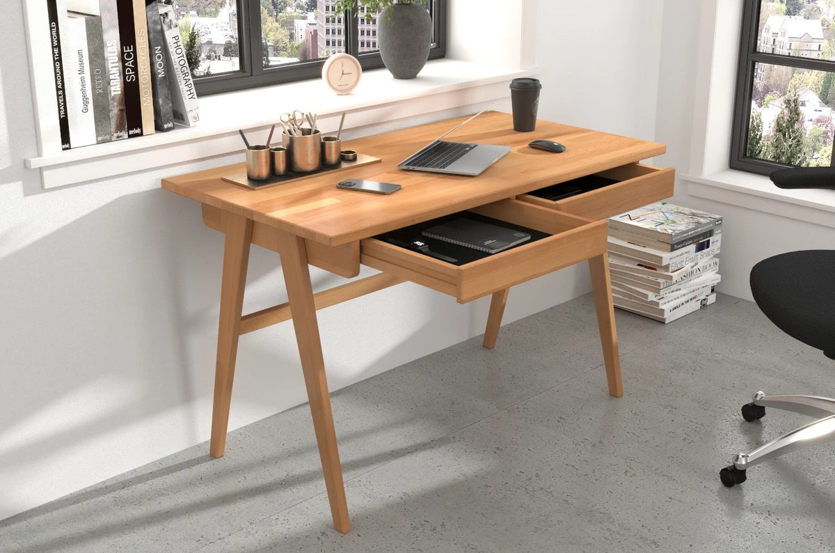 EDDA Beech Desk / Dressing Table 120CM