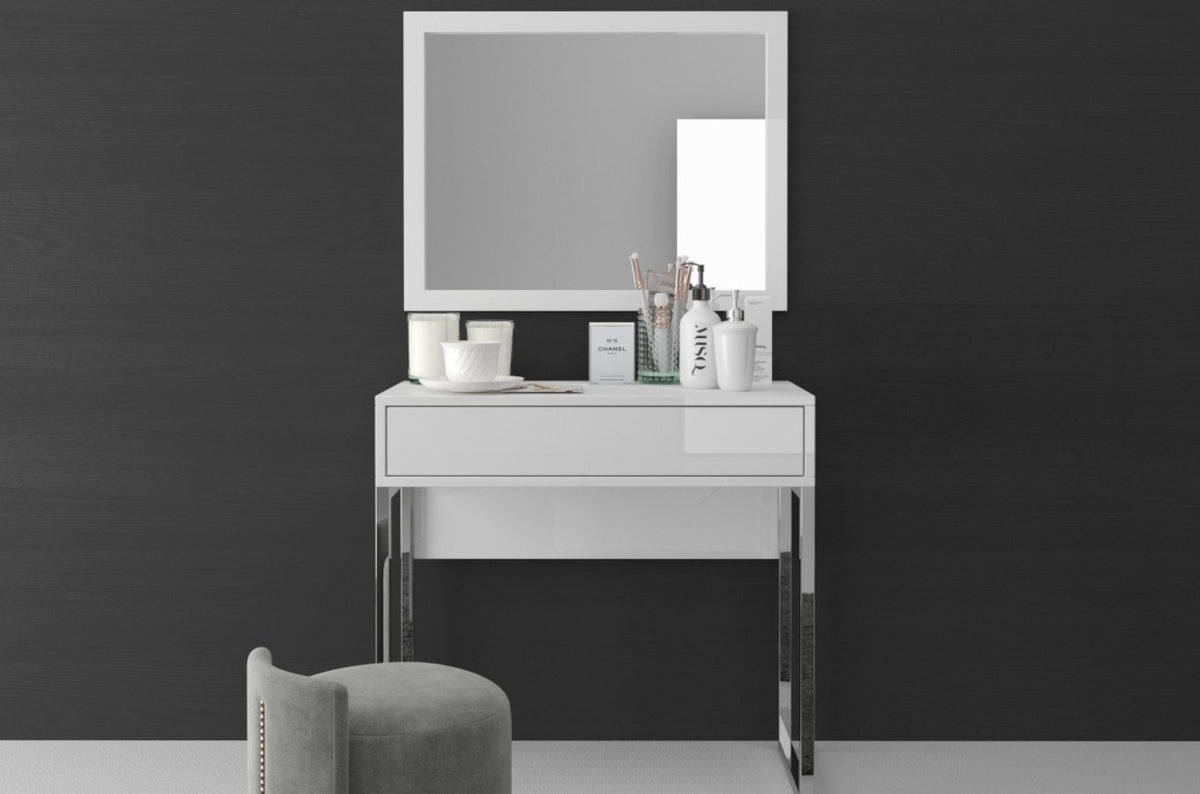 EVA White Dressing Table 80CM