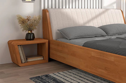 HARALD Beech Bedside Table