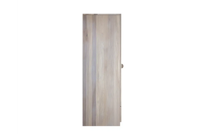 HARMARK Oak Wardrobe with Rattan Doors and Drawer