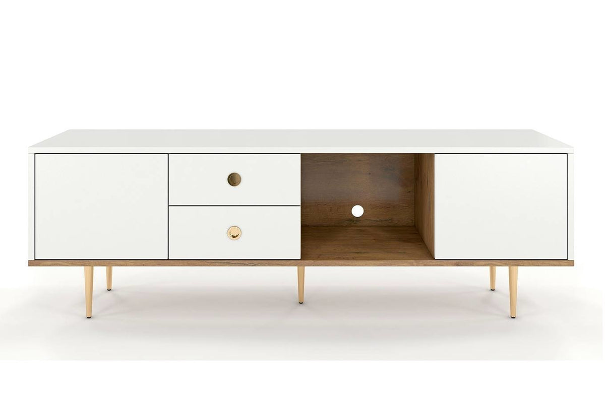 HARMONI White TV Cabinet 160CM