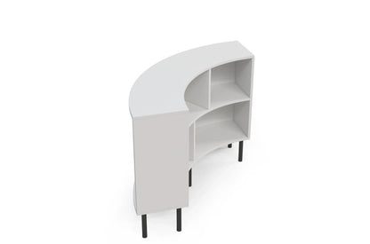 HORN Low Corner Bookcase 100CM
