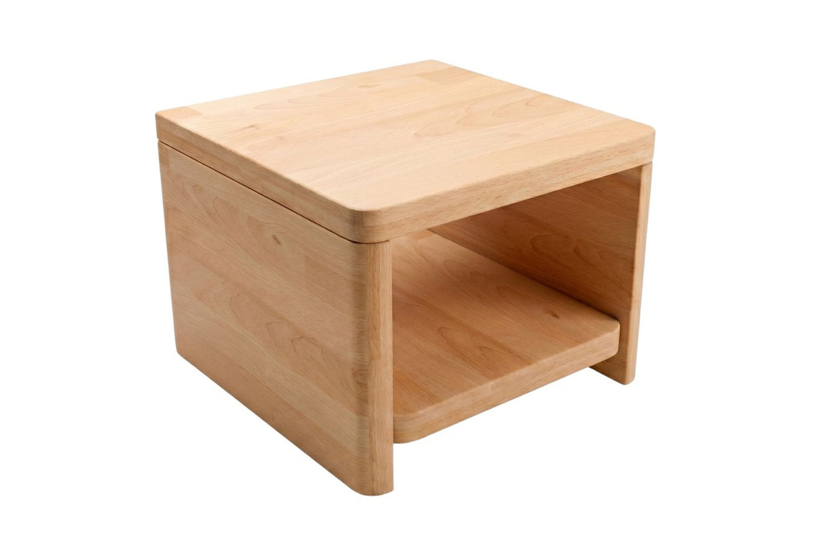 HVAR Beech Bedside Table