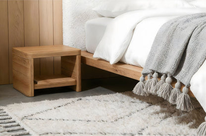 HVAR Oak Bedside Table