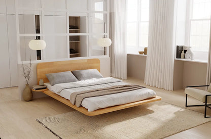 JAPANDIC Beech Bed Natural