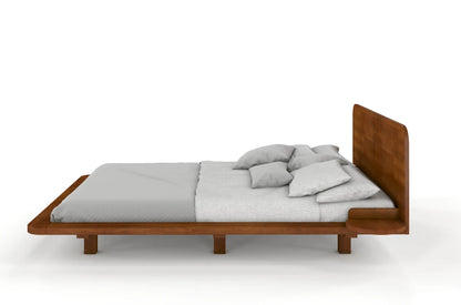 JAPANDIC Beech Bed Walnut