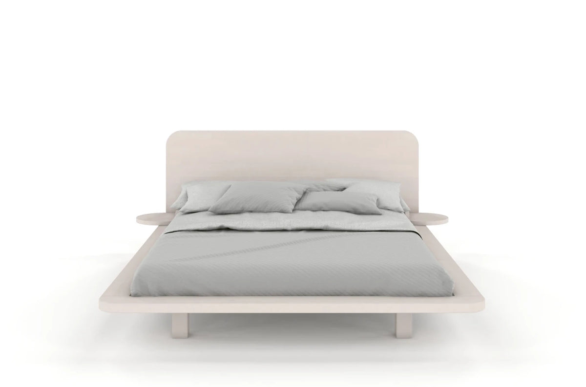 JAPANDIC Beech Bed White