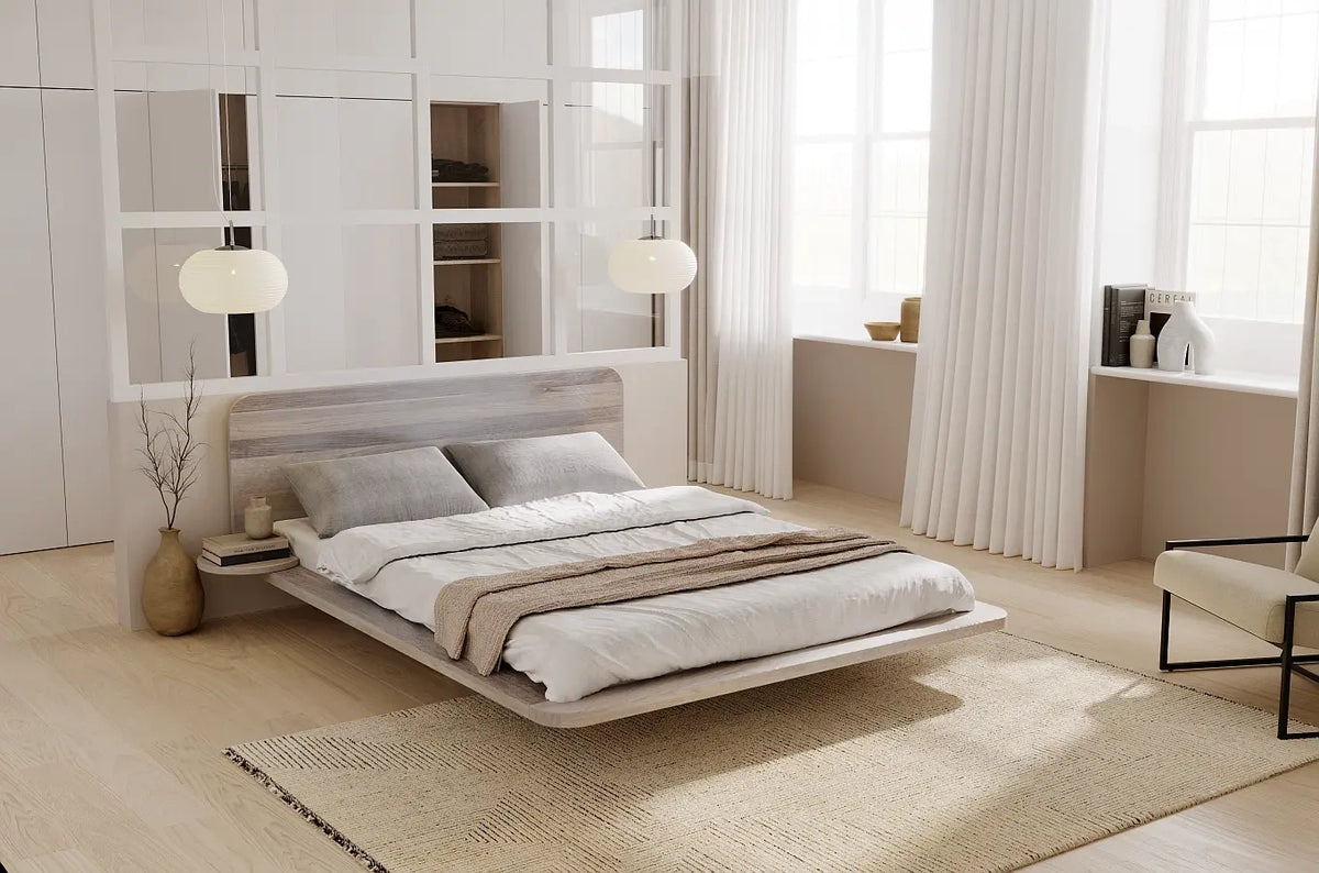 JAPANDIC Oak Bed