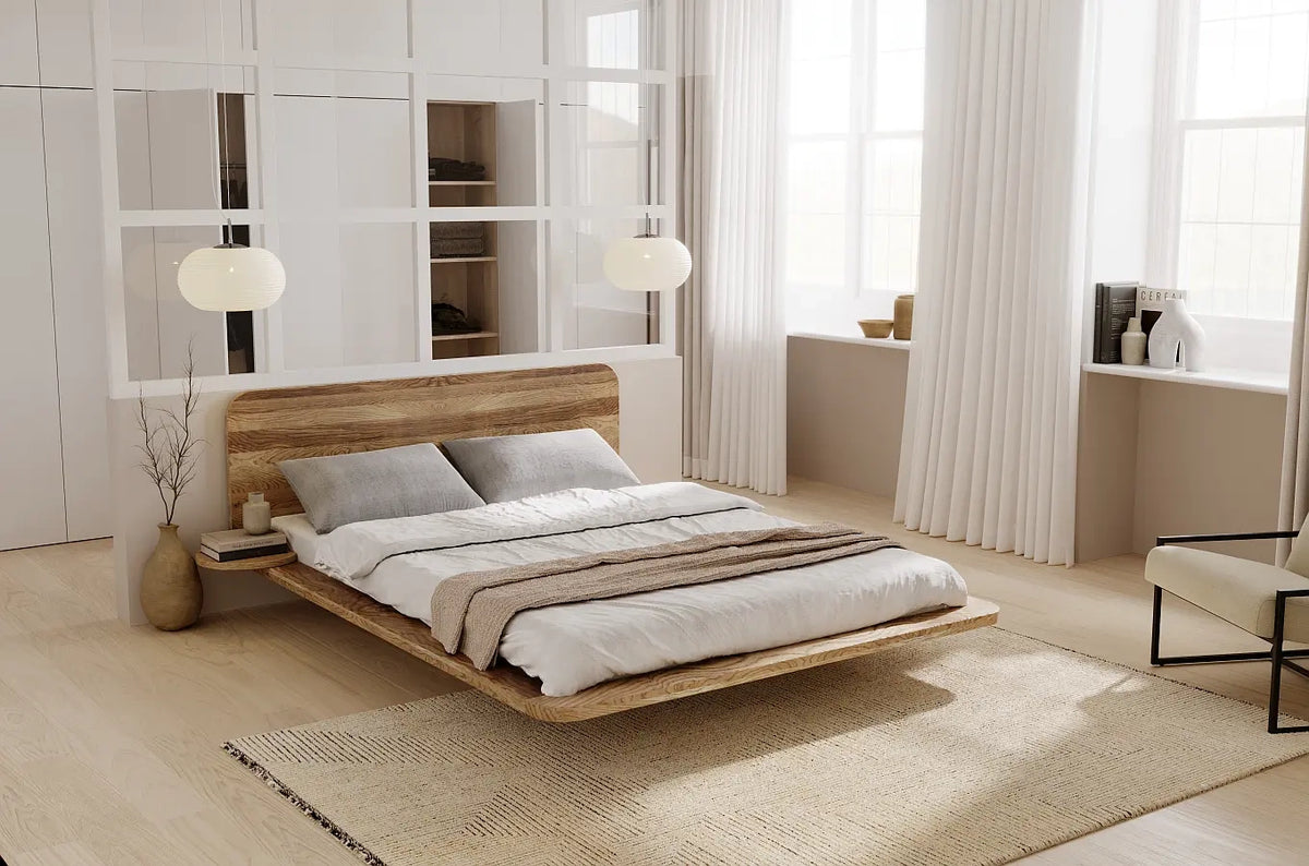 JAPANDIC Oak Bed