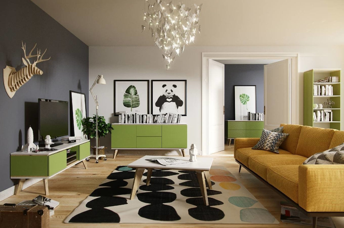 JORGEN Green TV Cabinet 160CM